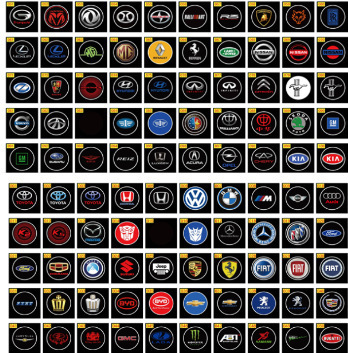 供應(yīng)4.5代高亮迎賓燈 車門鐳射投影燈與車標(biāo)LOGO照地?zé)? class=