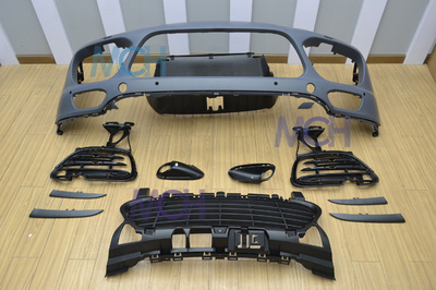 保時(shí)捷卡宴TURBO前包圍改裝指南——杭州天坤汽車用品專業(yè)解析